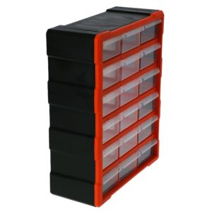 STORAGE BOX 18DRAWER PLASTIC TACTIX STORAGE BOX 18DRAWER PLASTIC TACTIX